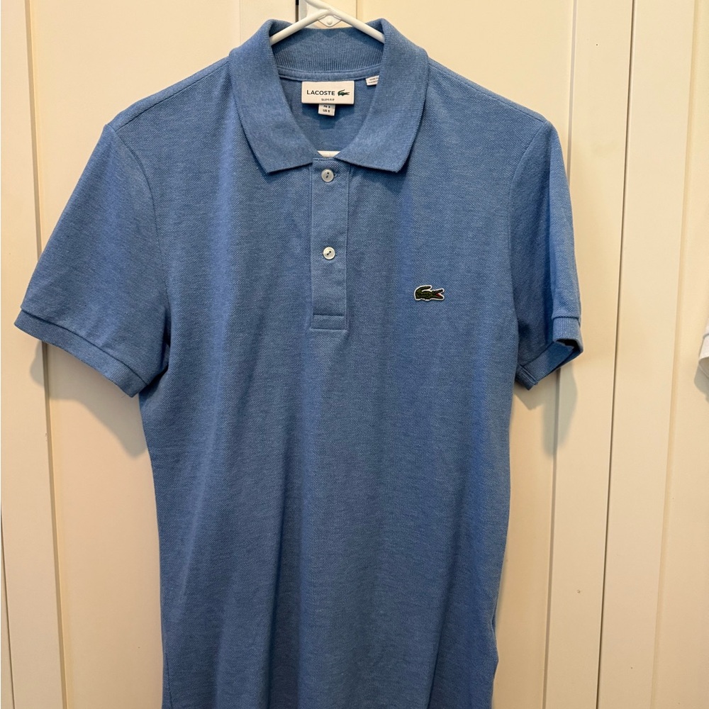 Lacoste Blue Polo Shirt Classic Style